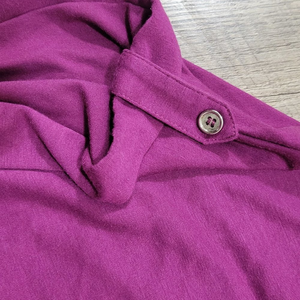 Plus Size Button Top - Picture 2 of 4